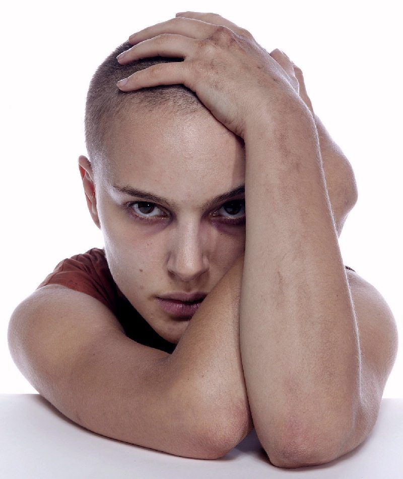 Natalie Portman Bald Why. Bald women struggle to be